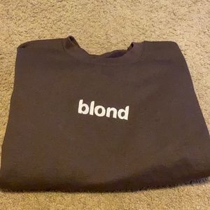 Blond Frank Ocean inspired crewneck